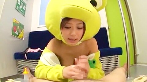 Amazing Japanese whore Haruki Sato in Incredible Amateur, Handjob JAV clip