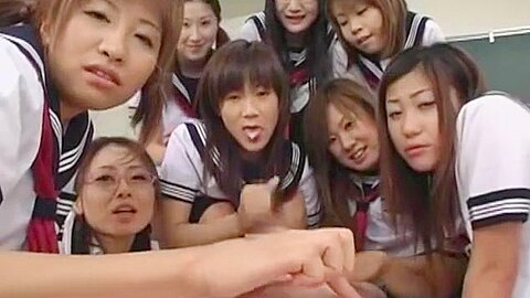 Exotic Japanese model Asuka Ozora, Urara Haru, Rika Momoi in Fabulous Group Sex, Cunnilingus JAV scene